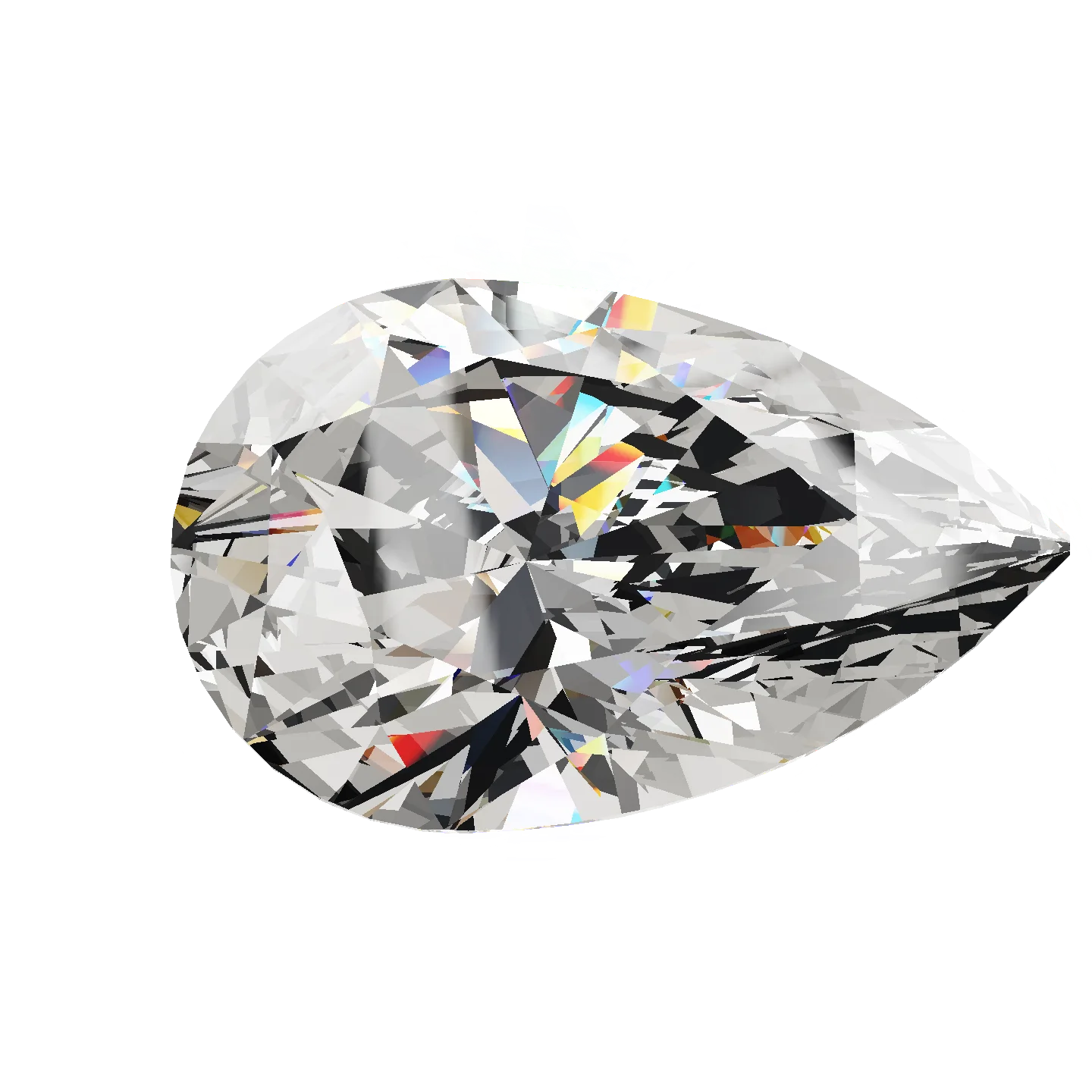 Pear, 1.20 ct