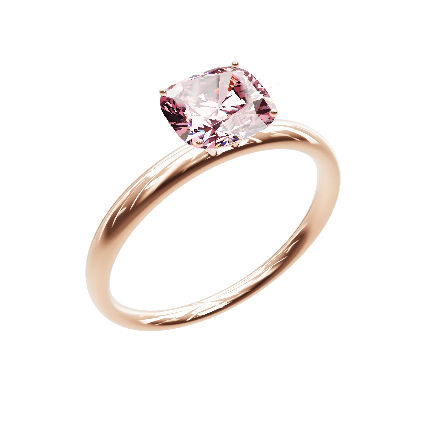 Pink cushion, a rendered design study